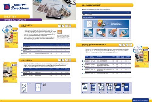 ETIKETTEN - Avery Zweckform