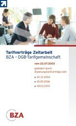 BAP-DGB Tarifvertrag - CONSENS - Zeitarbeit und private ...