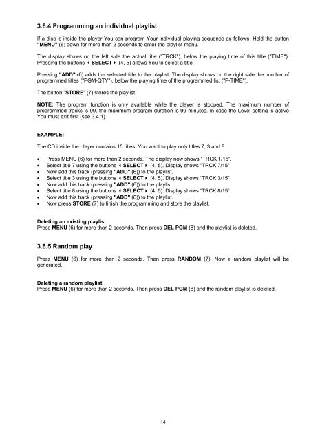 Operating Instructions C8/9 - AVM Next Generation Audio ...