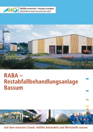 RABA â Restabfallbehandlungsanlage Bassum - AWG - Bassum