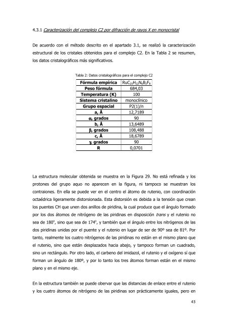 Síntesis y caracterización de complejos moleculares de ... - Recercat