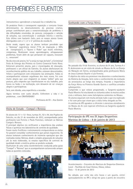 revista “Querer é Poder” - Instituto Pupilos do Exército