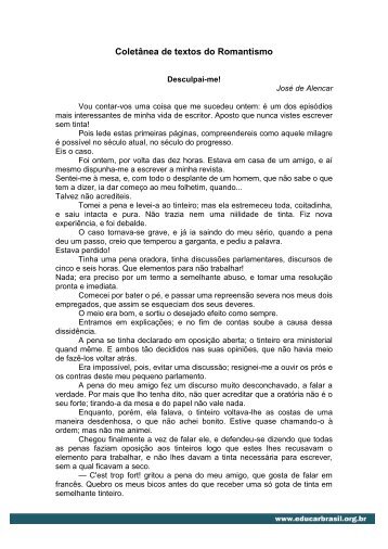 Coletânea de textos do Romantismo.pdf - Portaleducarbrasil.com.br