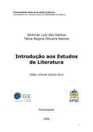 Introdução aos Estudos de Literatura - Letras Libras - UFSC