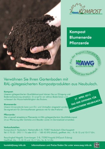 Kompostwerk Neubulach - AWG Abfallwirtschaft Landkreis Calw