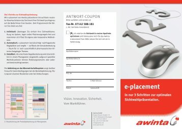 e-placement - Awinta GmbH