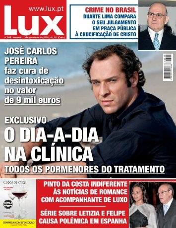Leia toda a entrevista na edição impressa disponível para ... - Lux - Iol