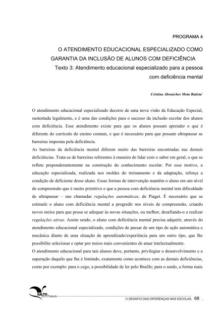 O desafio das diferenças nas escolas - TV Brasil