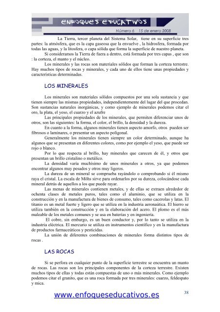 Revista Enfoques Educativos nº 6 - enfoqueseducativos.es