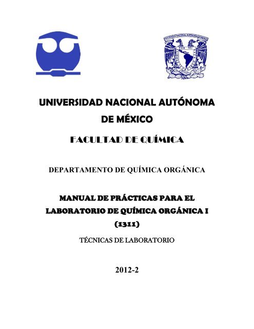 química orgánica i - DePa - UNAM