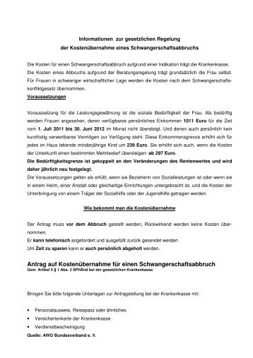 antrag auf kostenbernahme fr einen schwangerschaftsabbruch - Antrag Kostenbernahme Krankenkasse Muster antrag auf kostenbernahme fr einen schwangerschaftsabbruch - Antrag Kostenbernahme Krankenkasse Muster