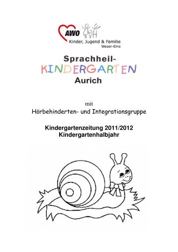 Kindergartenzeitung 2011/2012