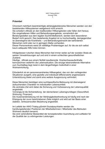 Konzept CMA - Der Trialog