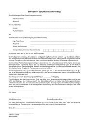Befreiender Schuldübernahmevertrag - (AWV) Ostthüringen
