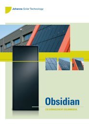 Obsidian CIS DÜNNSCHICHT-SOLARMODUL - B5 Solar
