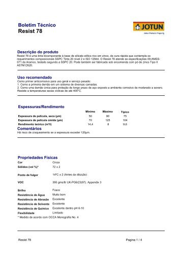 Resist 78 - Portuguese (br) - Issued.26.11.2010.pdf - Jotun