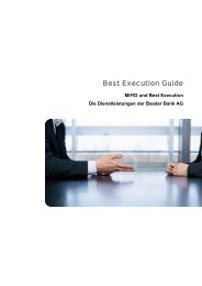 Best Execution Guide - Baader Bank AG