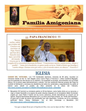 Boletin Informativo 65.pdf - Terciarios Capuchinos