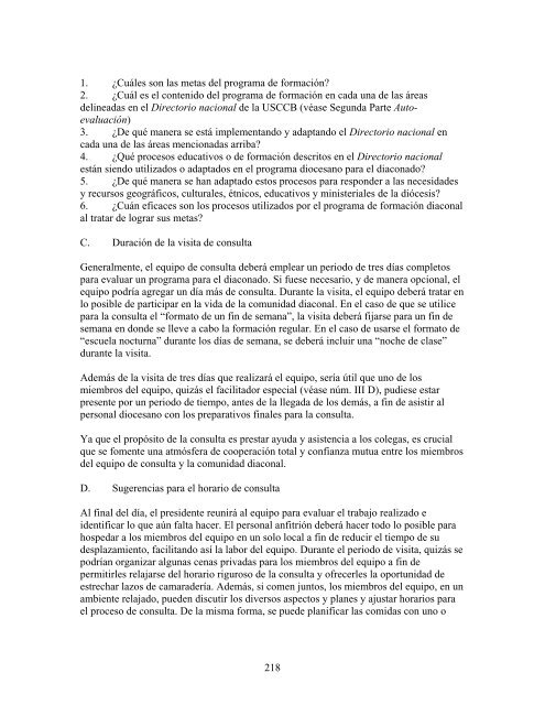 Directorio Nacional Diaconos Permanentes - United States ...