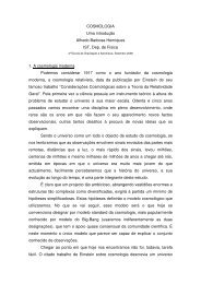 COSMOLOGIA Uma introdução Alfredo Barbosa Henriques ... - centra