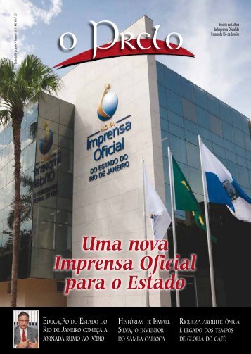 Uma nova Imprensa Oficial para o Estado - Imprensa Oficial do ...