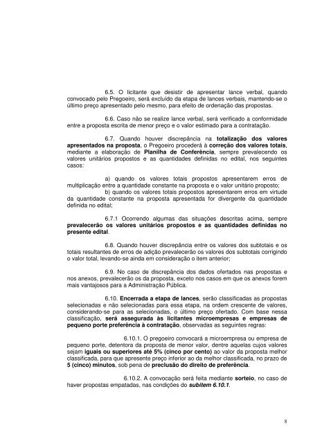 Aquisição de material de - Prefeitura Municipal de Rosana