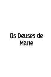 Os Deuses de Marte - Editora Aleph