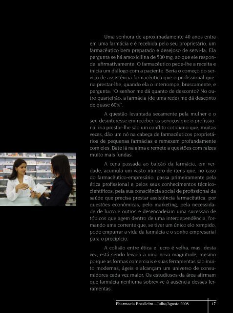 conflito ou união? - Conselho Federal de Farmácia