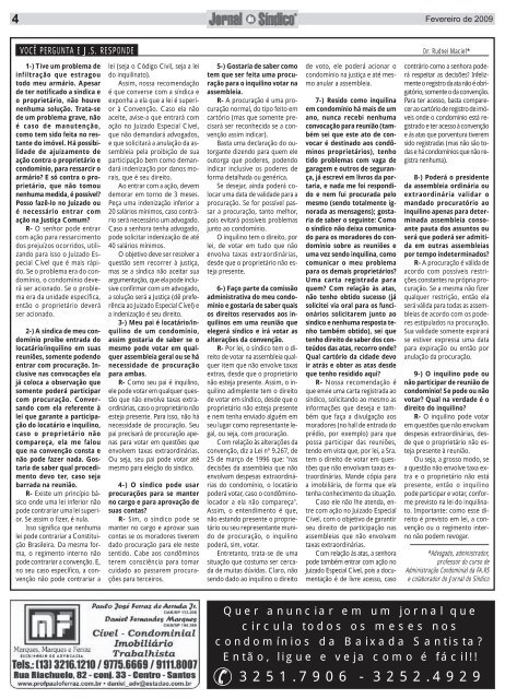 Vazamentos no condomínio - Jornal do Síndico