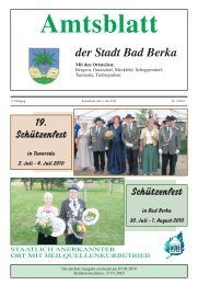 Ausgabe 7/2010 - Kurstadt Bad Berka