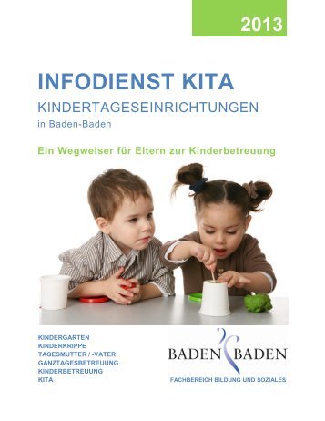 Infodienst Kita 2013 - Baden-Baden