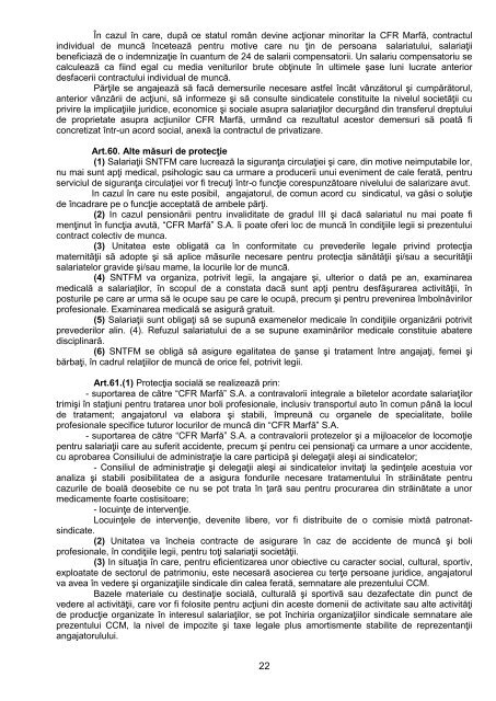 Contract Colectiv de Munca CFR Marfa 2012 - 2014 - Feroviarul Deva