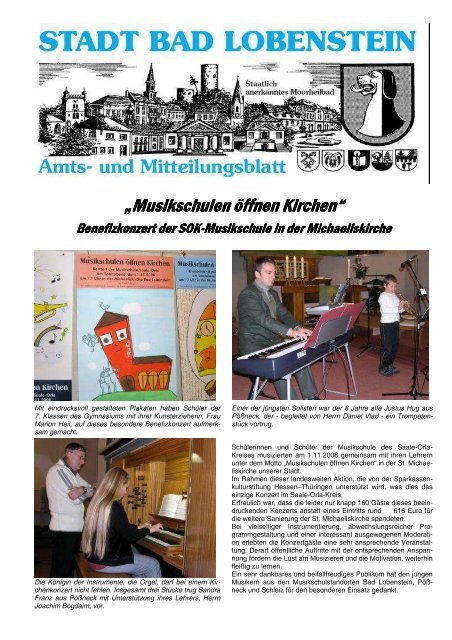 Amtsblatt 23 / 2008 - Bad Lobenstein