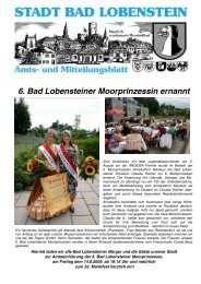 Amtsblatt 17 / 2009 - Bad Lobenstein