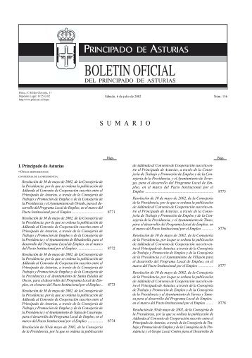 Consultar boletín 06/07/2002 - Gobierno del principado de Asturias