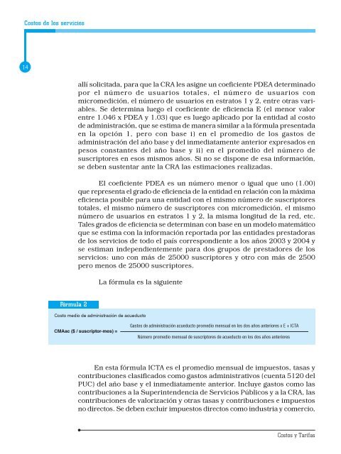 cartilla 2 - Comisión de Regulación de Agua Potable y Saneamiento ...