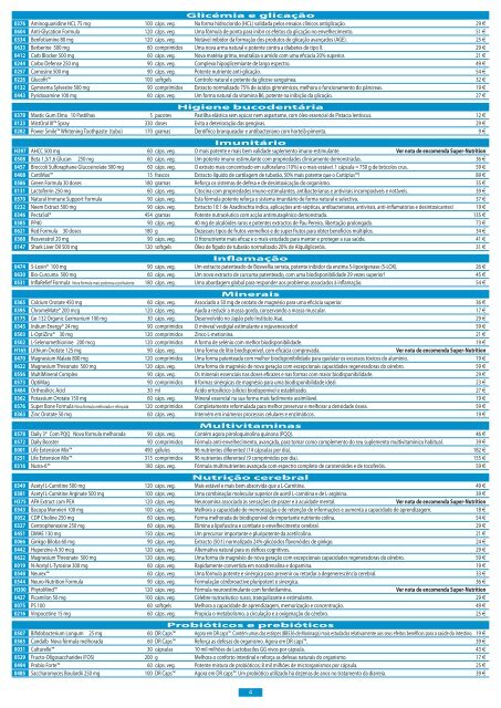 tarifário / nota de encomenda 2013 - SuperSmart