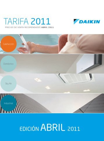 Tarifa Daikin - Grupo HDF