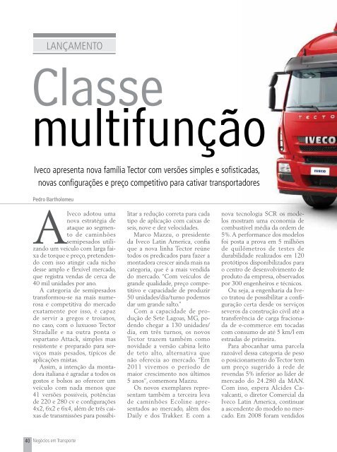 Negócios em Transporte 1 - Revista Negócios em Transporte