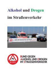 3. Auflage 2012 - BADS (Bund gegen Alkohol und Drogen im ...