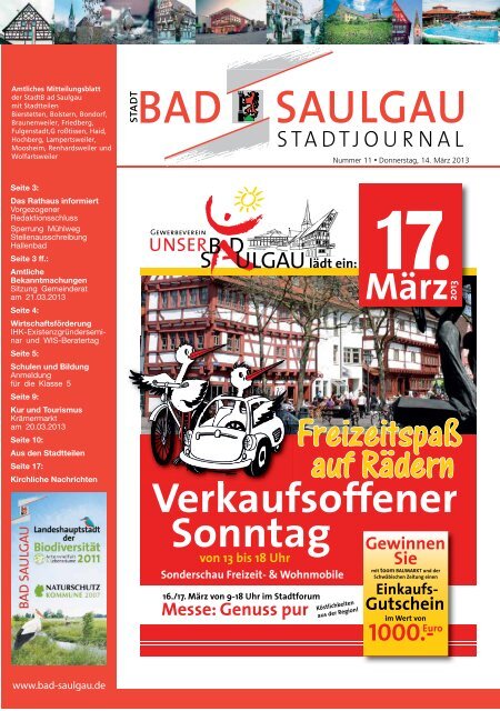 Bad Saulgau KW 11 ID 74137 - Stadt Bad Saulgau