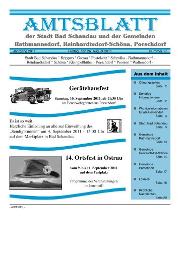 AMTSBLATT - Bad Schandau