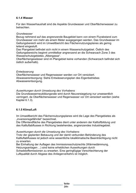 5. Änderung/Ergänzung BEGRÜNDUNG - Stadt Bad Saulgau