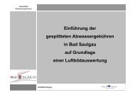 Flächenerfassung und Projektablauf - Stadt Bad Saulgau