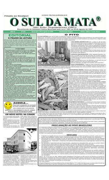 26 - Jornal O SUL DA MATA