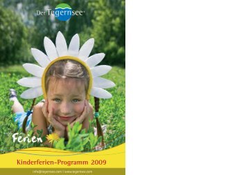 Kinderferien-Programm 2009 - Bad Wiessee