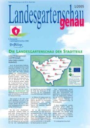 die landesgartenschau der stadtteile 1/2005 - Bad Wildungen