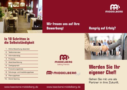 Franchise Flyer - Middelberg