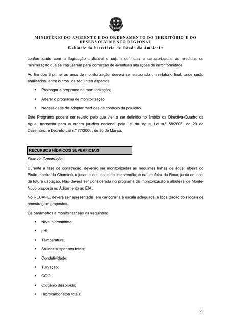 Documento - Agência Portuguesa do Ambiente