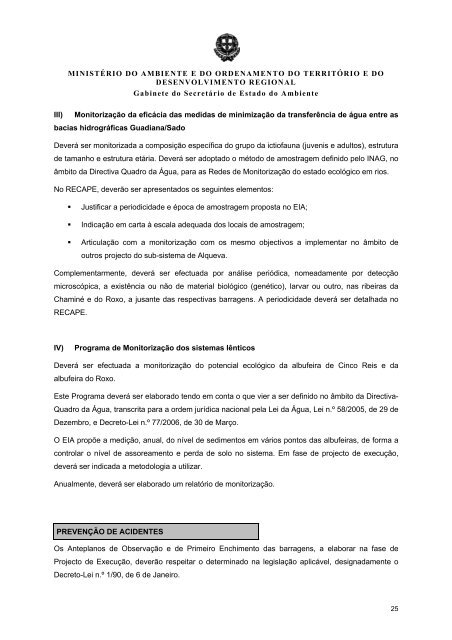 Documento - Agência Portuguesa do Ambiente